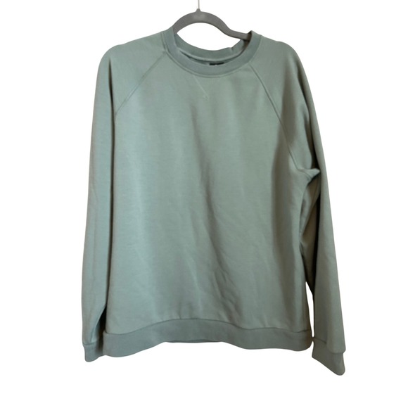 Woolx Tops - Woolx Bailey Merino Wool Crewneck Sweatshirt Mint Sage Green Womens Medium